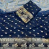 SNT Pure Viscose Georgette Saree With Jacquard Border