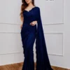 Launching Tamanna 3312 Georgette Bollywood Embroidery Party Wear Saree Wholesale Surat 2026