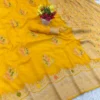 Buy Laxmi 977 Georgette Meenakari Jacquard Work Festival Saree 2026