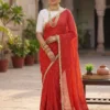 Launching SS180 Rekha Georgette Bandhani Printed Daily Wear Saree Collection 2026