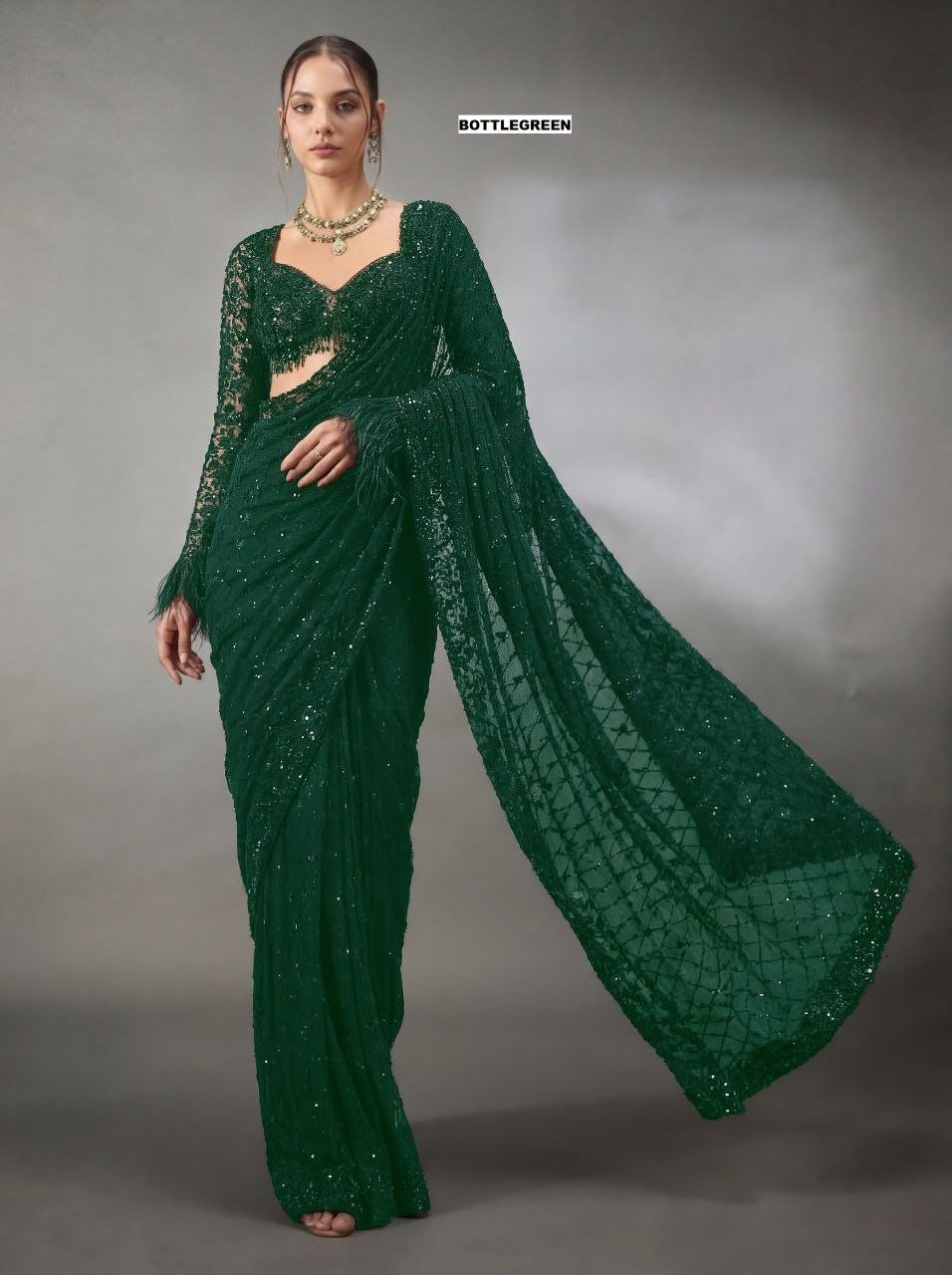 Tamanna 3474 Georgette Trending Bollywood Party Wear Saree