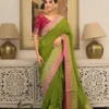 Rani 6093 Lichi Silk Cloth Party Wear Jacquard Saree Wholesale Surat