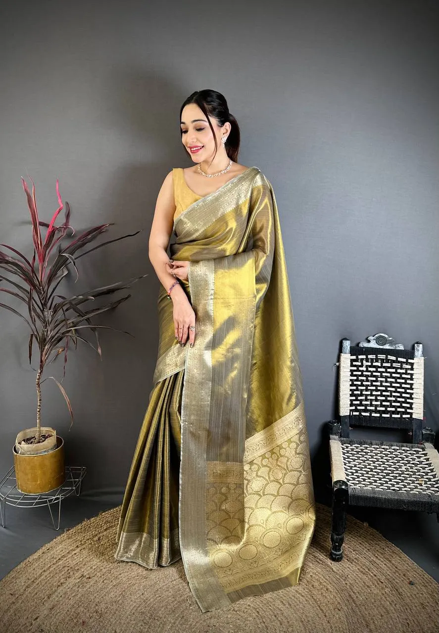 Beautiful Laxmi 1053 Tissue Silk Party Wear Saree Surat Wholesale 2026