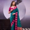 Launching WMN 8002 Poly Cotton Kalindi Zari Weaving Work Saree Wholesale Surat 2026