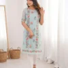 Beautiful Kiara Georgette Lucknowi Chickenkari Work Kurti Wholesale Surat 2026