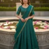 Buy Vally Viscose Georgette Zari Work Festival Lehenga Saree Wholesale Surat 2026