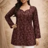 Launching Aawiya RJ 16 Maslin Printed Daily Wear Short Kurti Wholesale Surat 2026