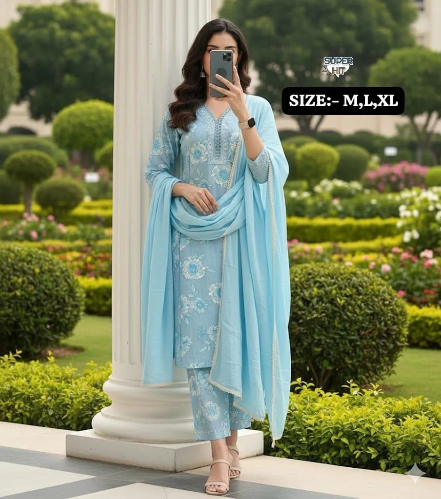 Launching Laxmy Cotton Embroidery Work Readymade Dress Wholesale Surat 2026