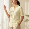 Launching SS2016 Cotton Embroidery Office & Daily Wear Shirt Wholesale Surat 2026