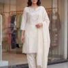 Buy SS2016 Pinterest Rangoli Crush Silk Embroidery Kurti Set Wholesale Surat 2026