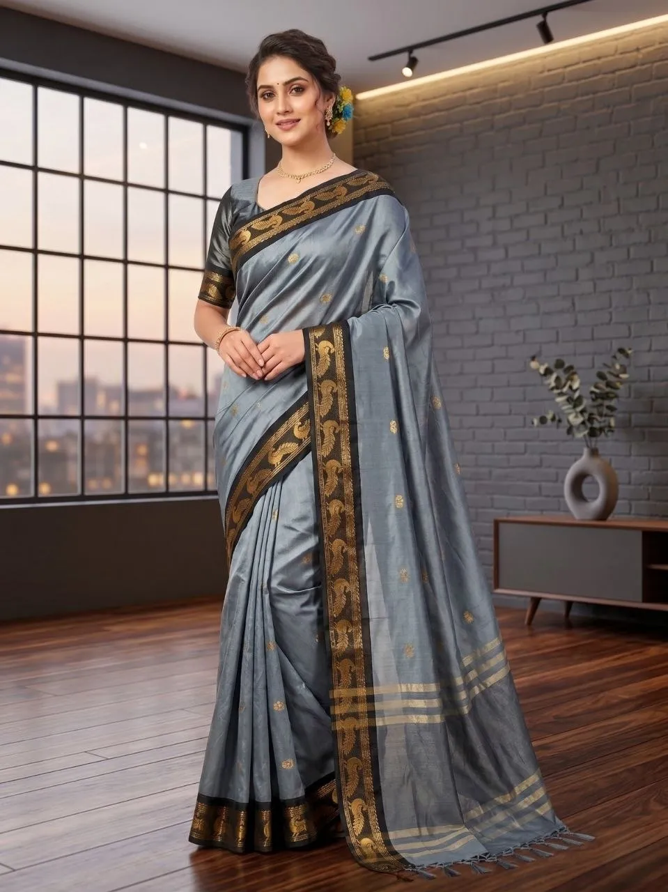 Beautiful SS180 Morpankh Mercerised Silk Zari Work In Manufacturers Surat 2026