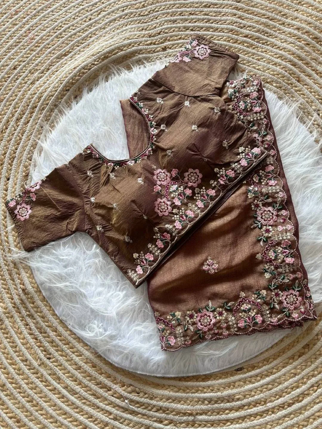 Launching MHV Mira Khadi Moss Silk Embroidery Wedding Saree Online 2026