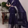 Latest WMN 7208 Sahithya Satin Silk Kalamkari Printed Party Wear Saree Wholesale Surat 2026