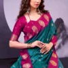 Launching WMN 8002 Poly Cotton Kalindi Zari Weaving Work Saree Wholesale Surat 2026