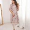 Beautiful Kiara Georgette Lucknowi Chickenkari Work Kurti Wholesale Surat 2026