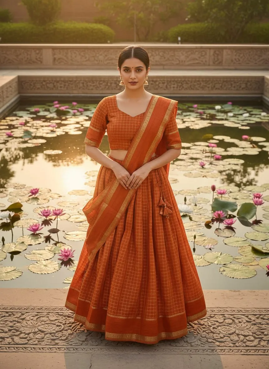 Buy Vally Viscose Georgette Zari Work Festival Lehenga Saree Wholesale Surat 2026