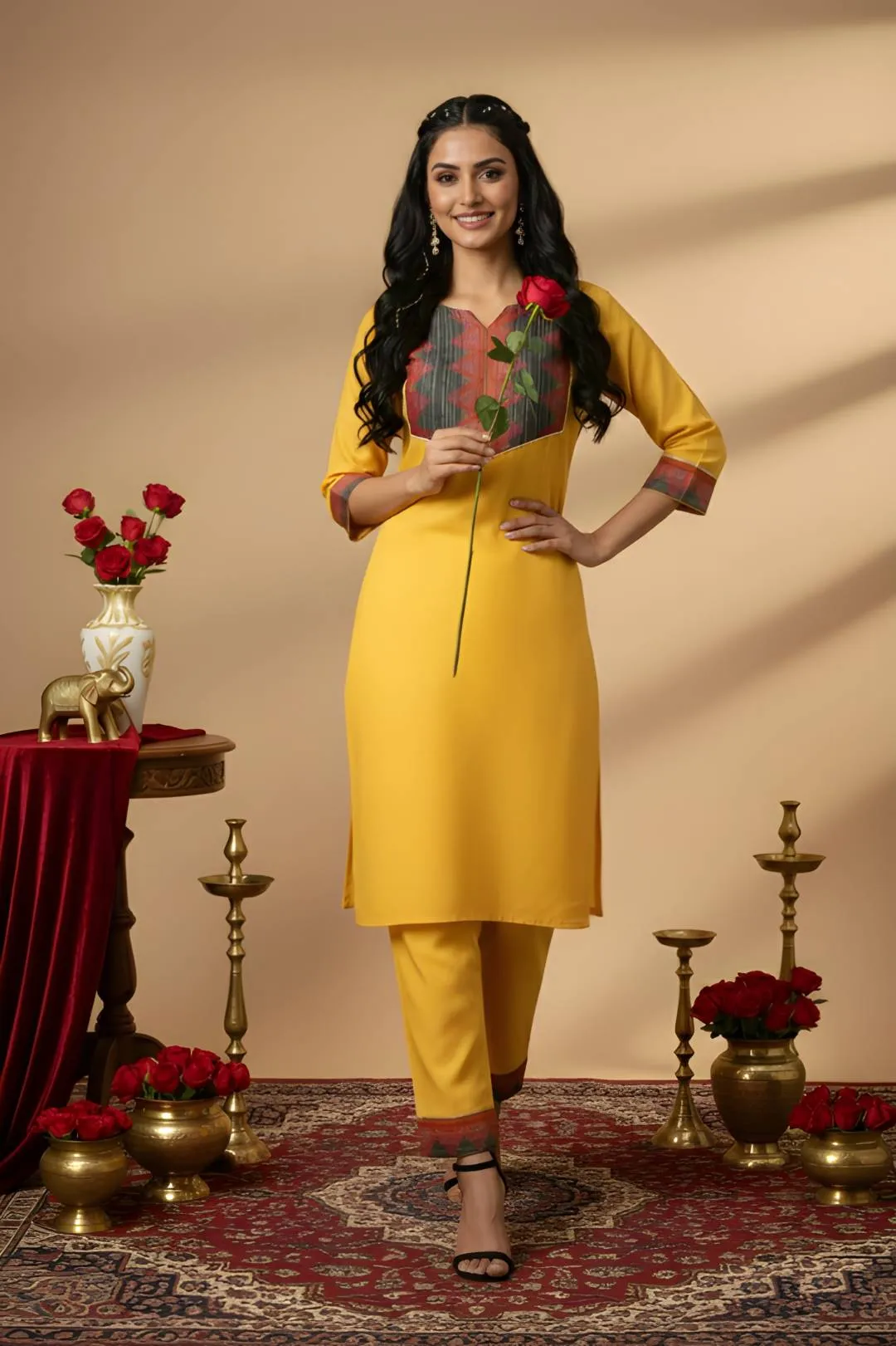 Stylish Shiv 502 Cotton Printed Kurti Pant Set Wholesale Online Surat 2026
