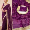 Launching SS180 Anisha Fendy Chiffon Weaving Raksha Bandhan Saree 2026