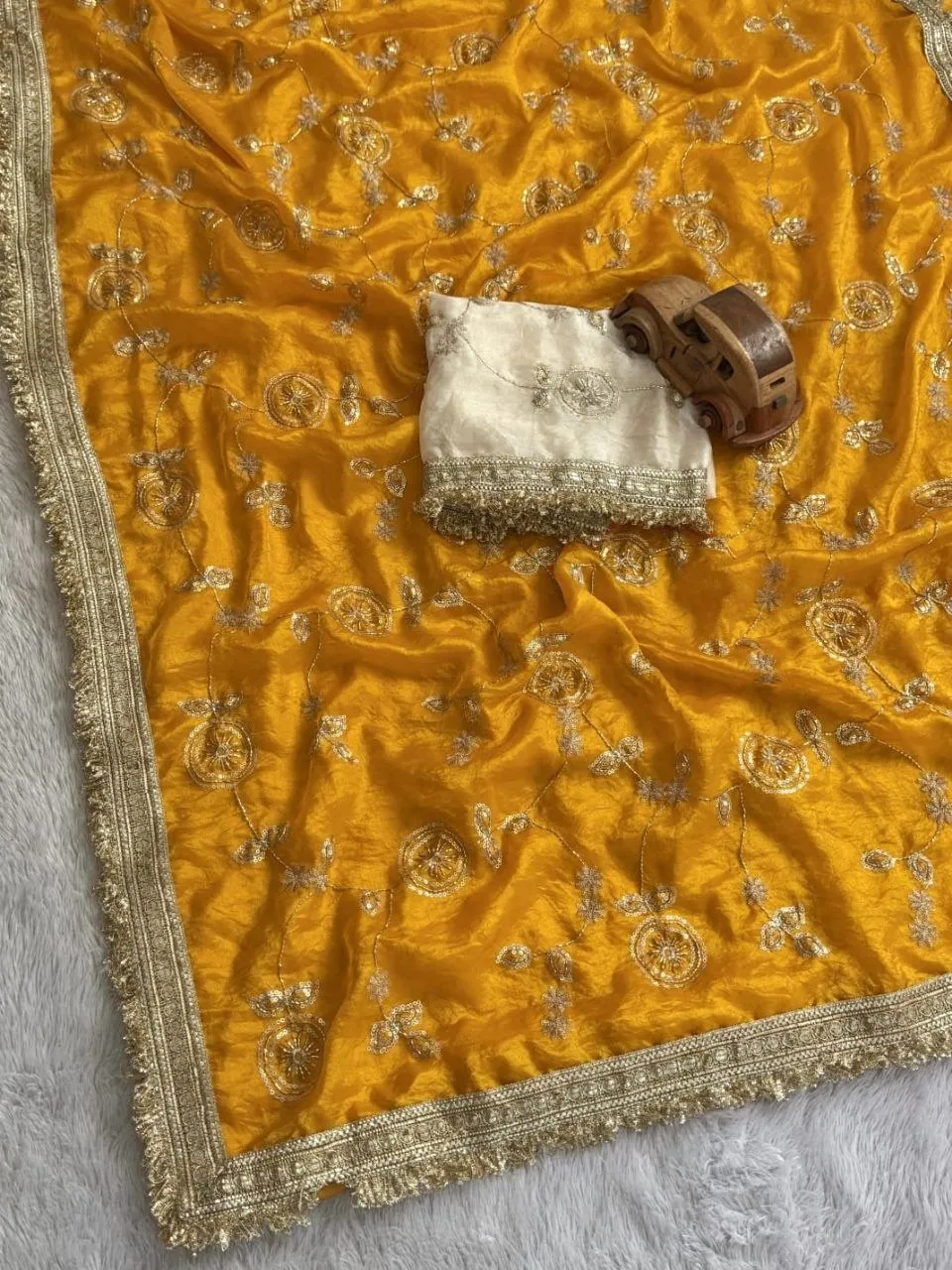 Latest RC1 Rado Sattin Trending Sequence Work Saree 2026