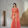Launching Laxmi 1062 Linan Cotton Silk Weaving Party Wear Saree Wholesale Surat 2026