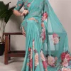 Beautiful WMN 7211 Yutika Chanderi Printed Saree Wholesale Online Surat 2026