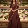Buy Vally Viscose Georgette Zari Work Festival Lehenga Saree Wholesale Surat 2026