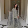 Buy Sabina 1712 Gmy Silk Embroidery Wedding Pakistani Gharara Suti Wholesale Surat 2026