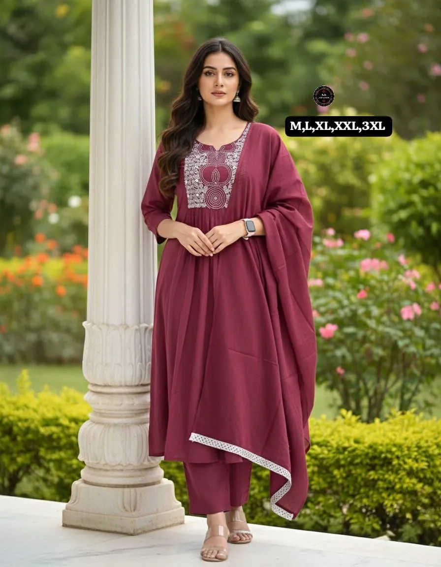 Buy Laxmy Cotton Embroidery Work Festival Readymade Dress Wholesale Surat 2026
