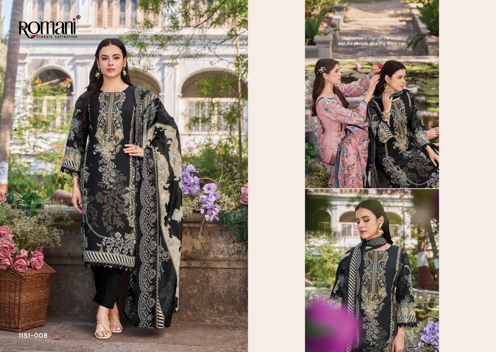 Launching Romani Needle Wonder Vol 13 Cotton Digital Printed Embroidered Dress Material Wholesale 2026