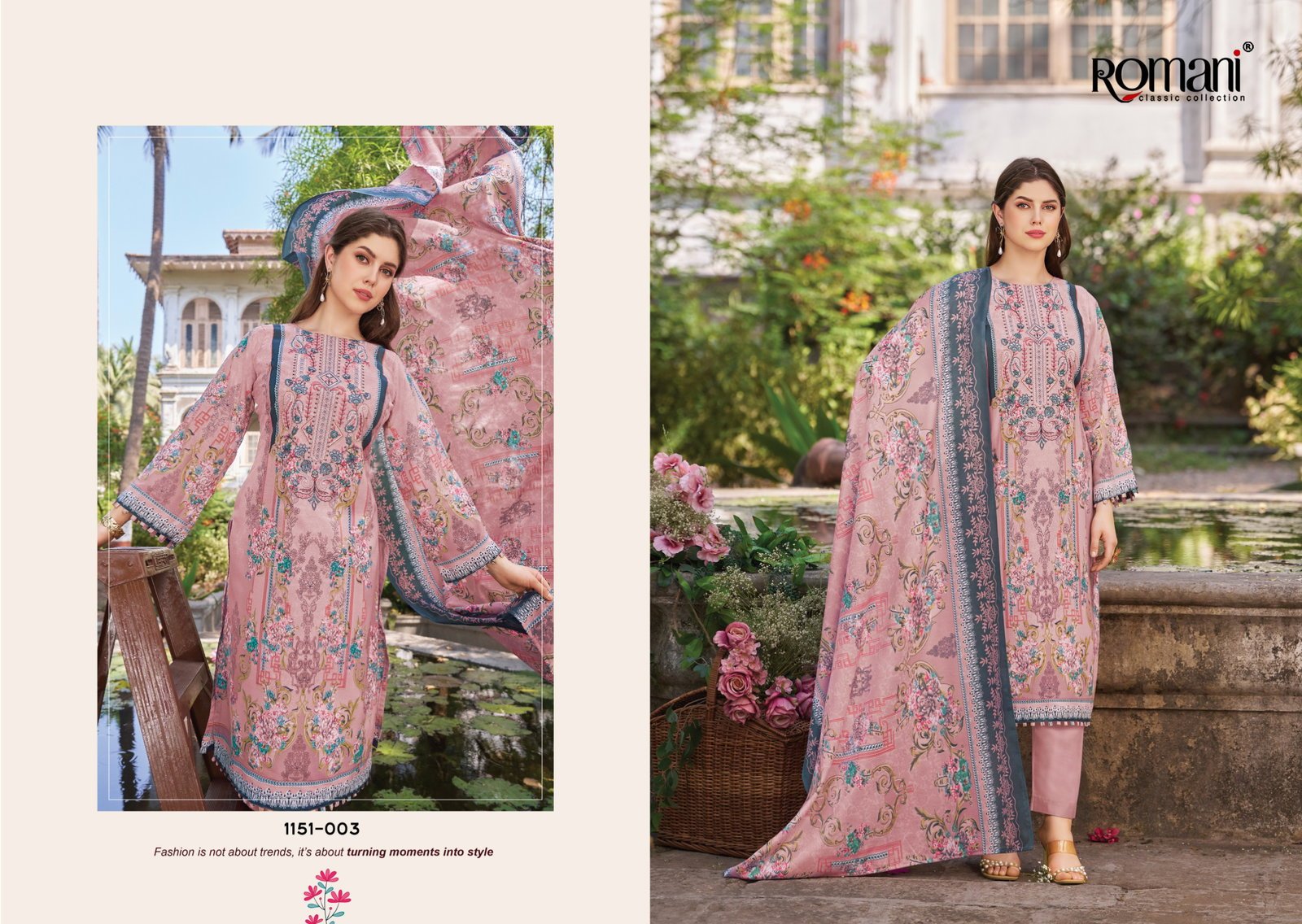 Launching Romani Needle Wonder Vol 13 Cotton Digital Printed Embroidered Dress Material Wholesale 2026