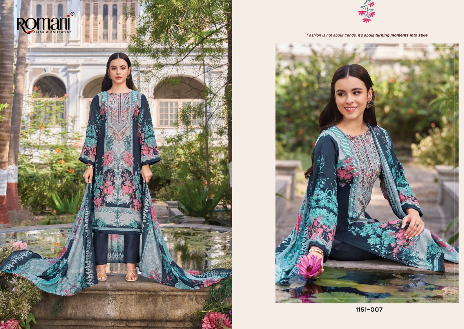 Launching Romani Needle Wonder Vol 13 Cotton Digital Printed Embroidered Dress Material Wholesale 2026