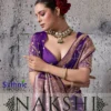 Sethnic Lifestyle Nakshi Banarasi Silk Zari Work Wedding Saree