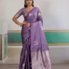 Buy Rajtex Kanthkala Satin Hand Loom Weaving Work Saree Manufacturer in Surat 2026