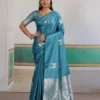Buy Rajtex Kanthkala Satin Hand Loom Weaving Work Saree Manufacturer in Surat 2026