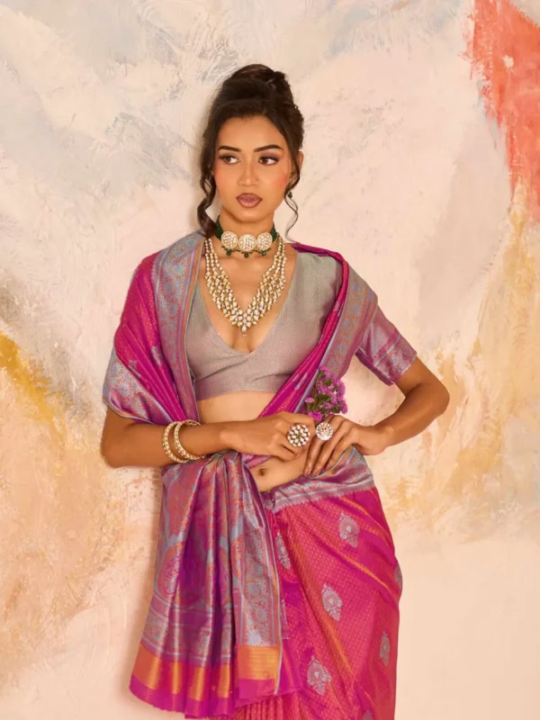 Beautiful Rajtex Kanjivaram Tanchoi Vol 02 Kanjivaram Silk Weaving Party Wear Saree 2026