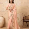 Kiara Maya Fendy Chiffon Embroidery Saree Supplier in Surat