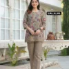 Laxmy 2157 Vichitra Silk Designer Embroidery Festival Kurti Pant Set