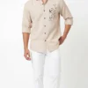 LTT Vol 106 Linen Embroidery Party Wear Shirt Supplier in Surat