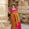 Rani 287 Lichi Silk Jacquard Festival Saree Collection 2026