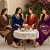 SS2016 Kitty Rayon Embroidery Work Office Wear Kurti Pant Set