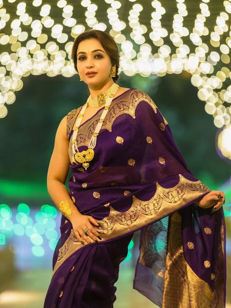 LFK 5335 Banarasi Soft Silk Zari Work Wedding Saree