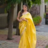 RBC 6068 Fandy Satin Silk Mirror Work Trending Saree Wholesale in Surat