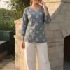 Shiv 1065 Cotton Printed Office & Daily Wear Short Kurti For Woven