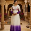 Moni 1263 Georgette Embroidery Thread Work Trending Gown