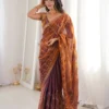 Kc 945 Fandy Satin Seuqence Embroidered Saree Collection Wholesale
