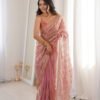 Kc 945 Fandy Satin Seuqence Embroidered Saree Collection Wholesale
