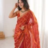 Kc 945 Fandy Satin Seuqence Embroidered Saree Collection Wholesale