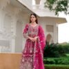 Launching Senhora Anarkali 3106 Pure Butterfly Net Embroidered Gown With Bottom Dupatta Wholesale 2026