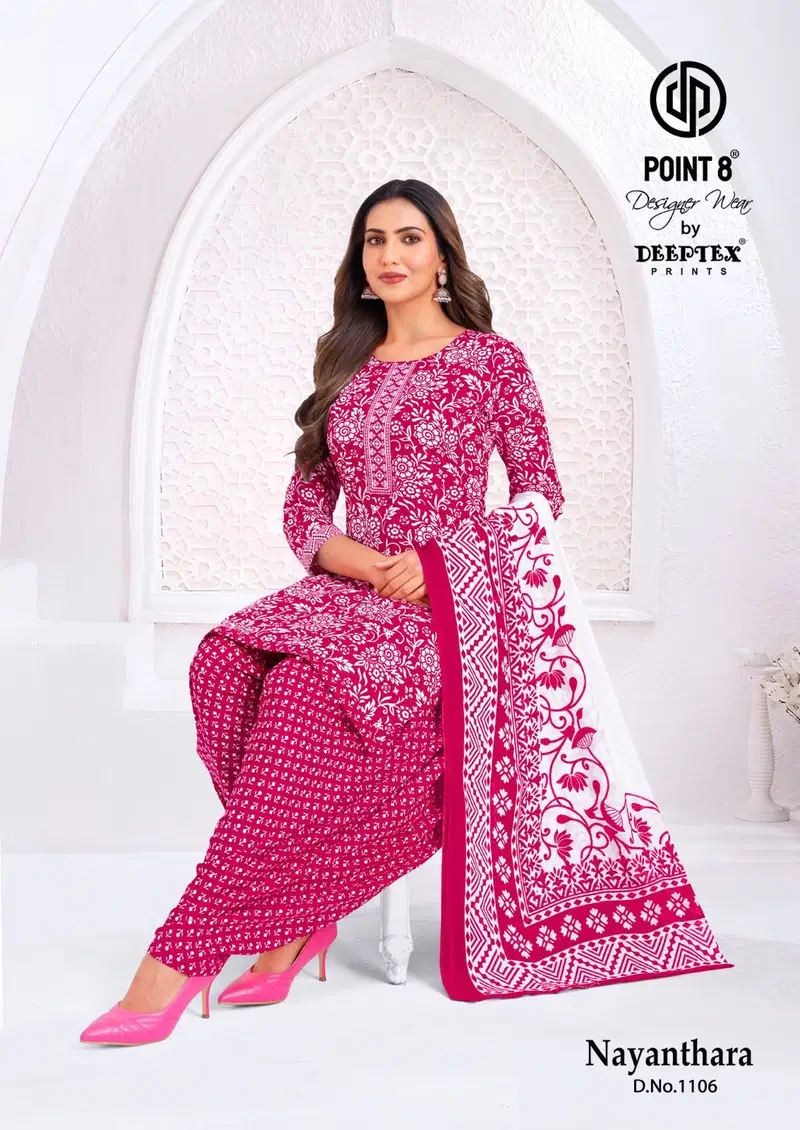 Deeptex Nayanthara Vol 11 Readymade Cotton Printed Patiyala Dress Wholesale