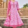 Latest Ganpati Saiyaara Vol 3 Readymade Cotton Anarkali Kurti Set Wholesale 2026